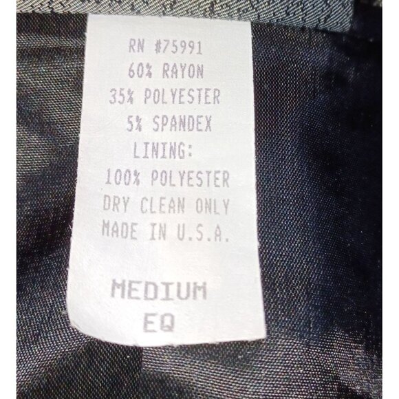 VTG Painted Pony Velvet Burnout Jacket Womens M Black Gray Floral USA Boho - Picture 4 of 8